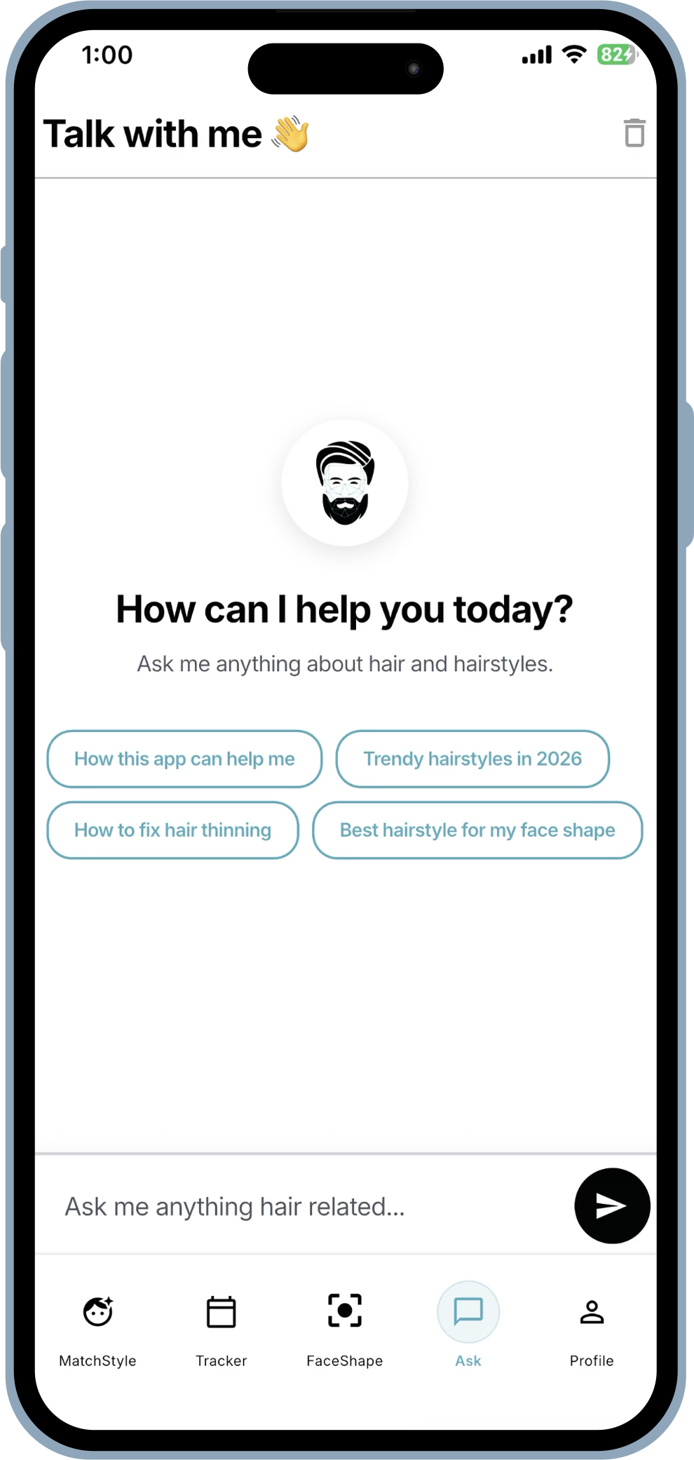 Hairstyle visualizer
